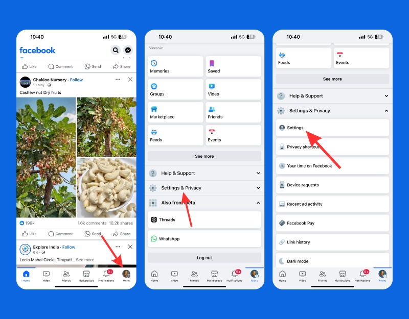 Как легко и безопасно выйти из Facebook на всех устройствах: 4 простых лайфхака