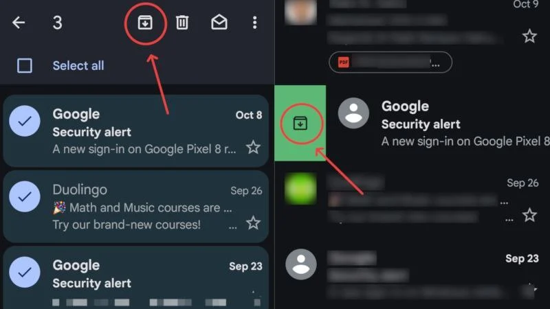 У чому різниця між архівацією та видаленням листів у Gmail, і що краще вибрати
