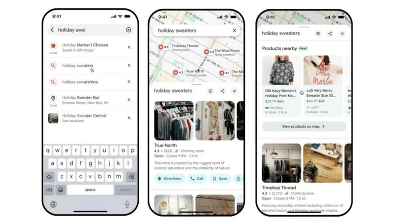 Больше никаких очередей. Google Maps добавляет новые функции, которые помогут вам в праздничный сезон