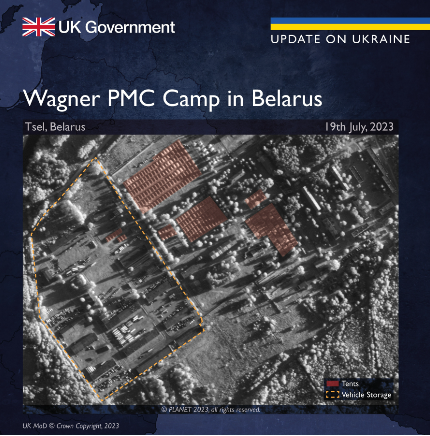 "Вагнеровцы" в Беларуси. В Британии оценили, потеряют ли наемники боевую эффективность