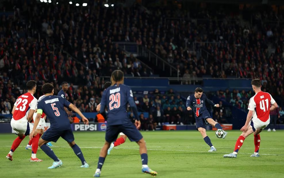 PSG defeats Arsenal again and to face Inter in Champions League final