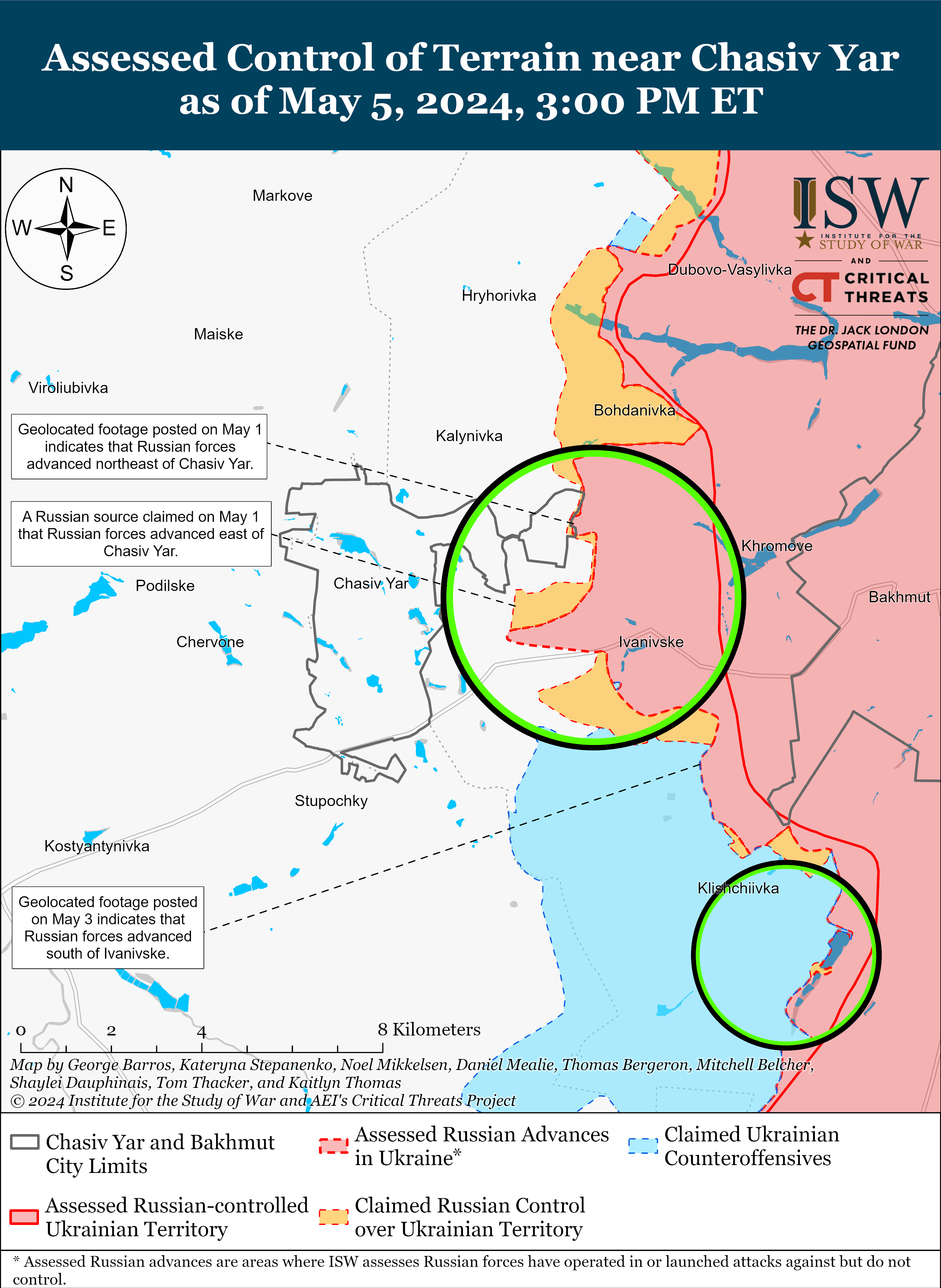ЗСУ розширили позиції в Кринках, а окупанти просунулися під Куп’янськом: карти ISW