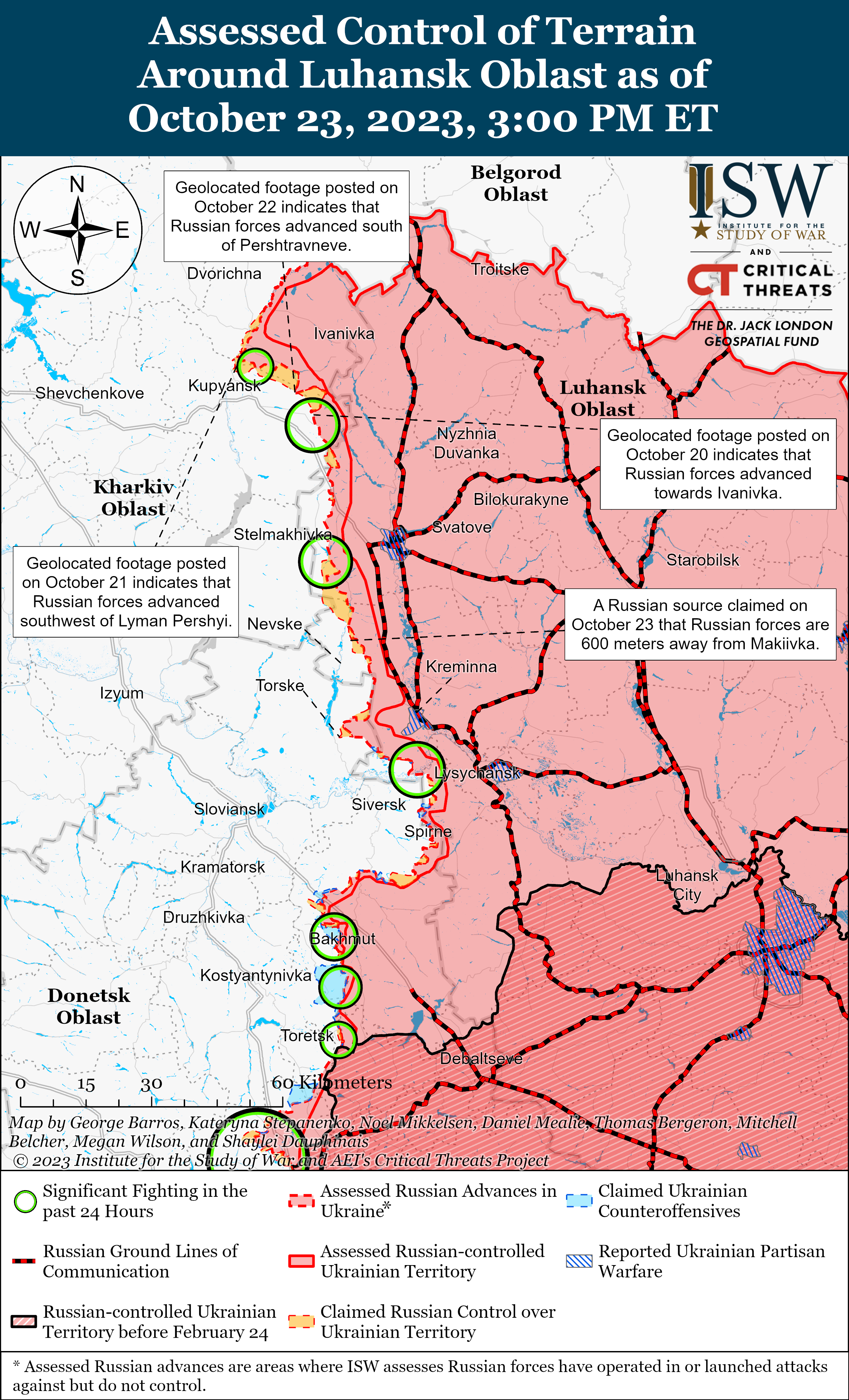 ЗСУ сподіваються прорвати лінію у напрямку Олешок: карти ISW