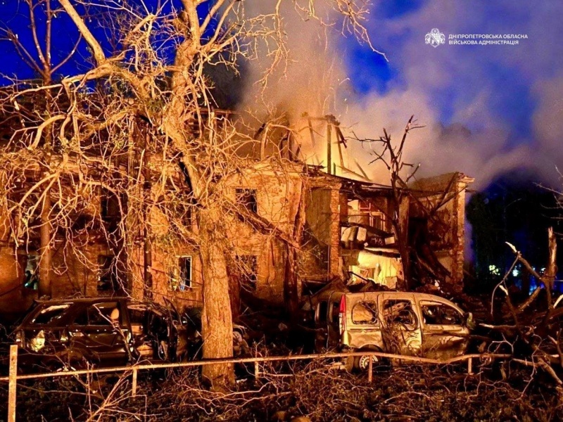 Kyiv, Kharkiv and Dnipro hit in deadly attacks as homes and hospital destroyed