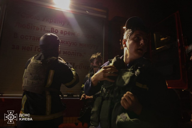 Kyiv warehouses burn after Russian attack as casualties reported