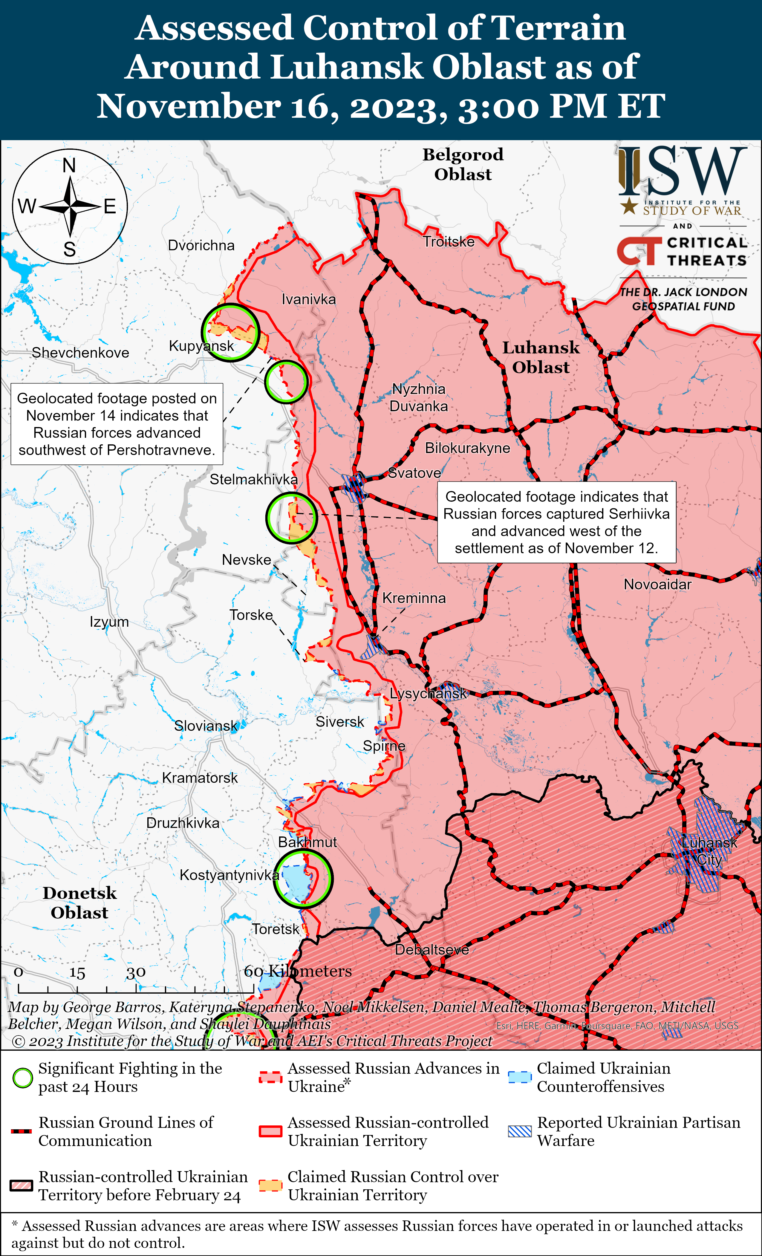 ЗСУ наступають у Запорізькій області: карти боїв ISW