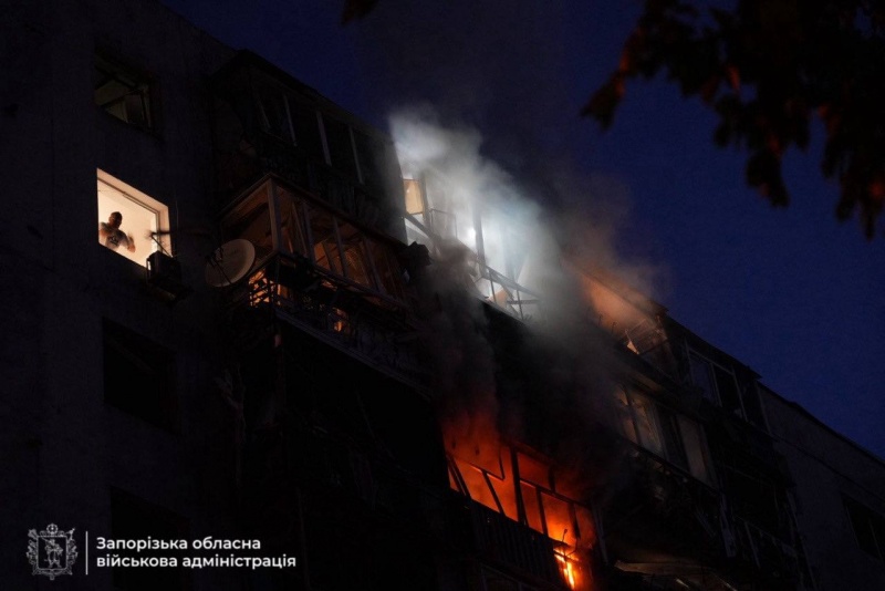 Massive Russian strike on Kyiv and Zaporizhzhia leaves dozens wounded