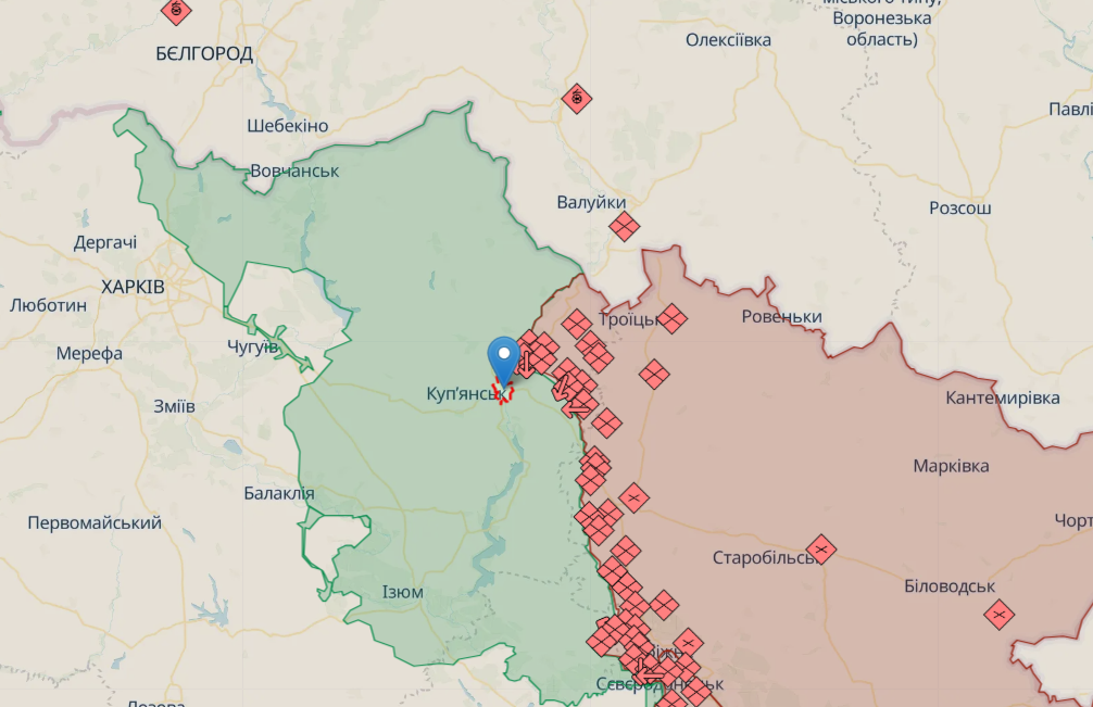 Кругова оборона Куп'янська: експерт пояснив, як це відбувається і чому важливо