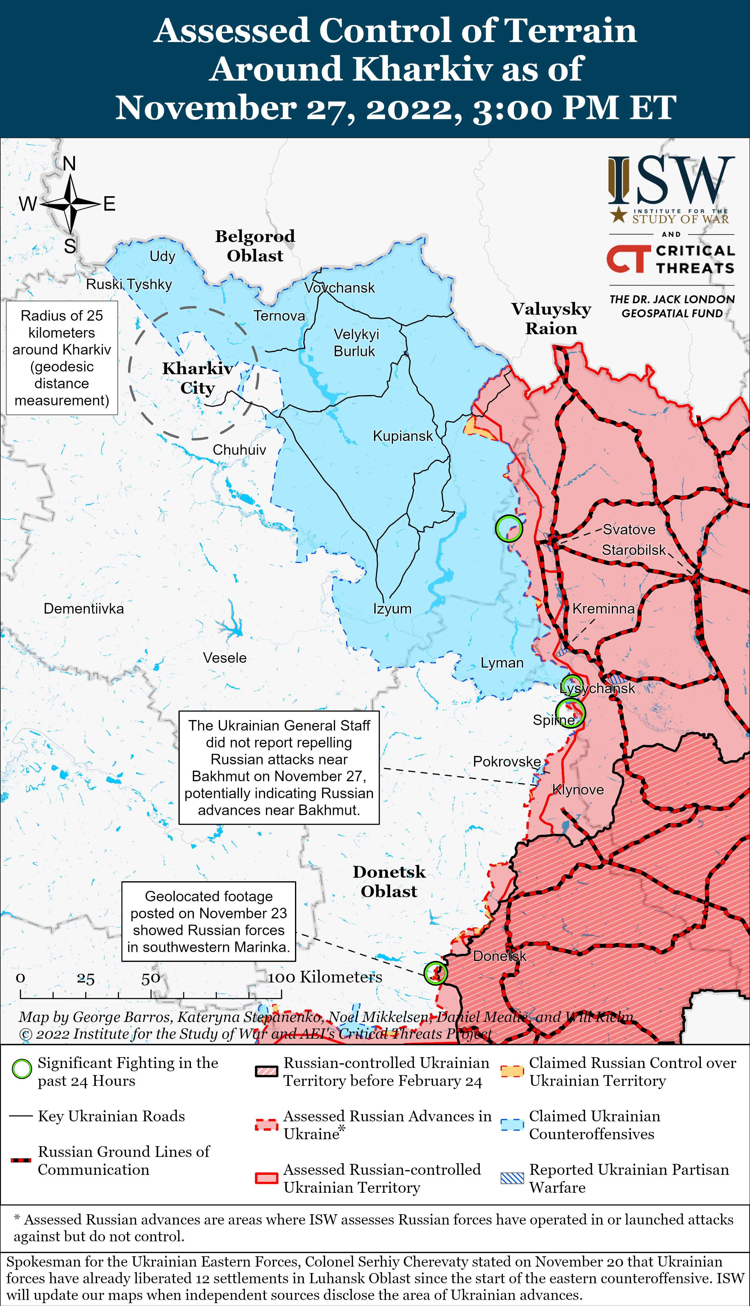 Окупанти не розраховують, що стримають ЗСУ при форсуванні Дніпра: карти боїв