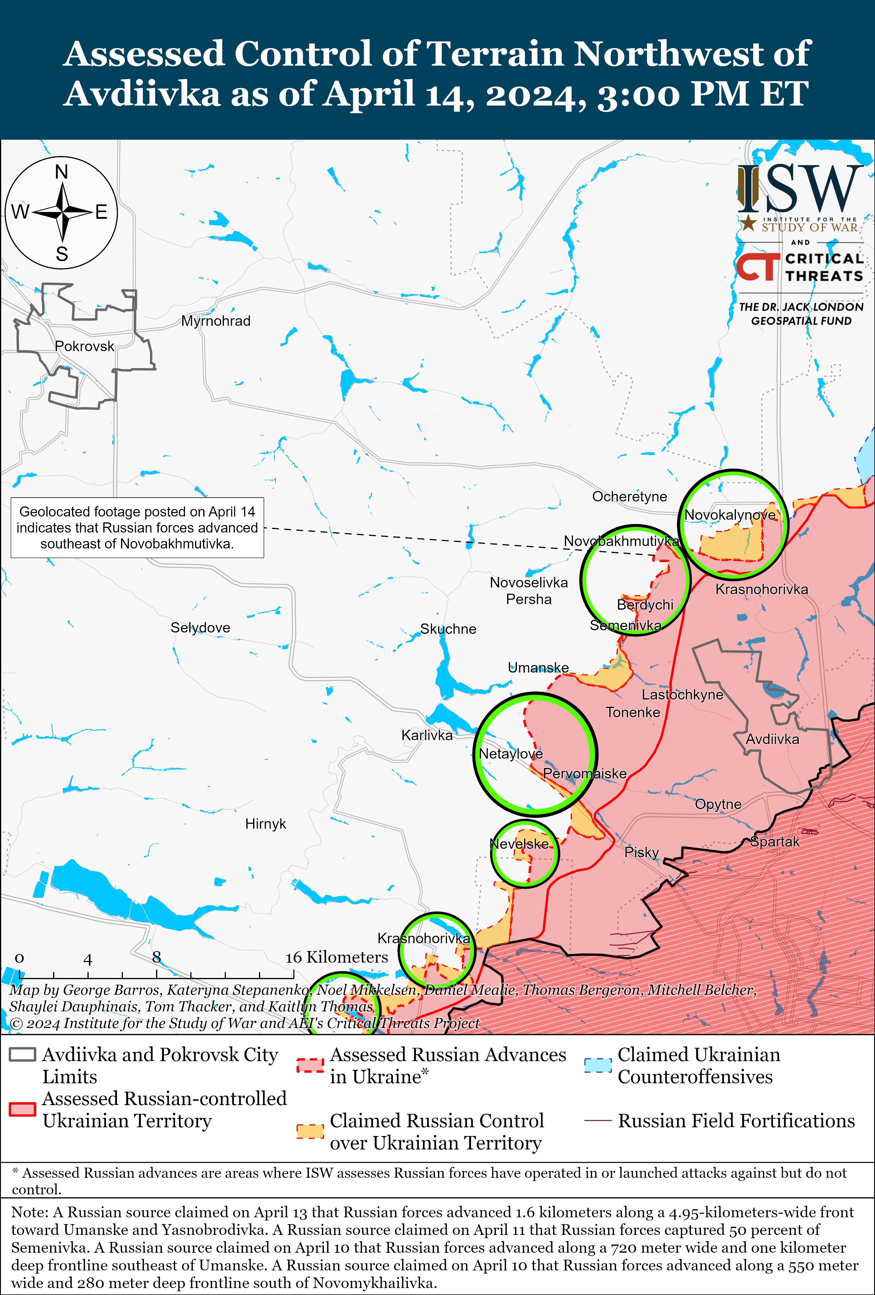 ЗСУ просунулися в районі Кремінної та Новомихайлівки: карти ISW