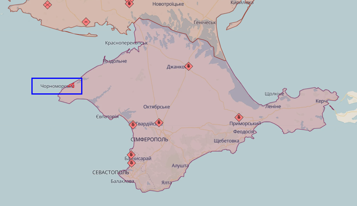 Оккупанты перекрыли Крымский мост и объявили ракетную угрозу