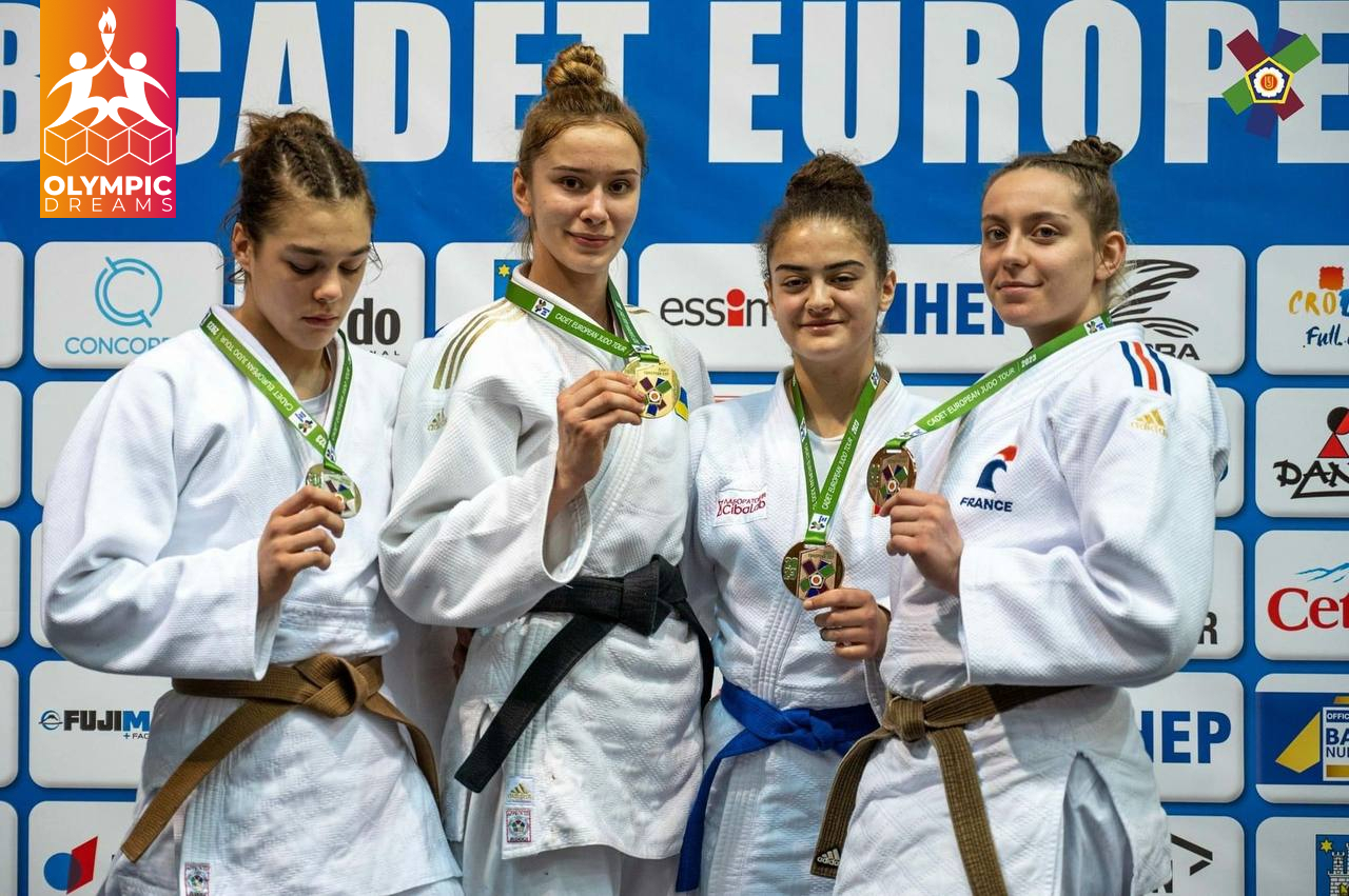 Український гімн на Кубку Європи з дзюдо: учасниця проєкту Olympic Dreams посіла перше місце на турнірі