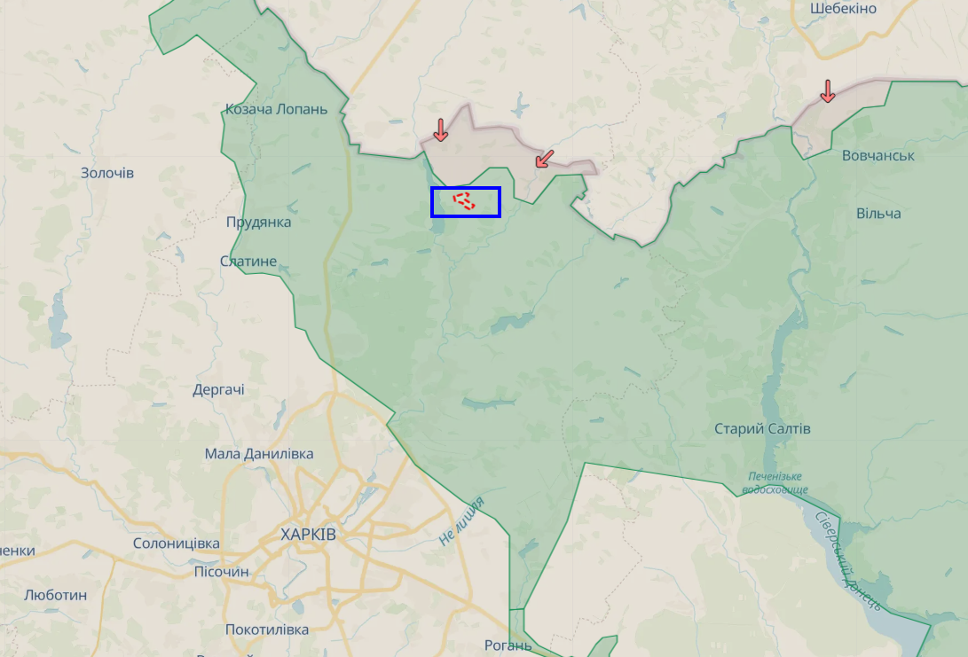 ЗСУ намагаються відтіснити росіян у напрямку Глибокого за 40 км від Харкова, — Генштаб qkxiqdxiqdeihrant
