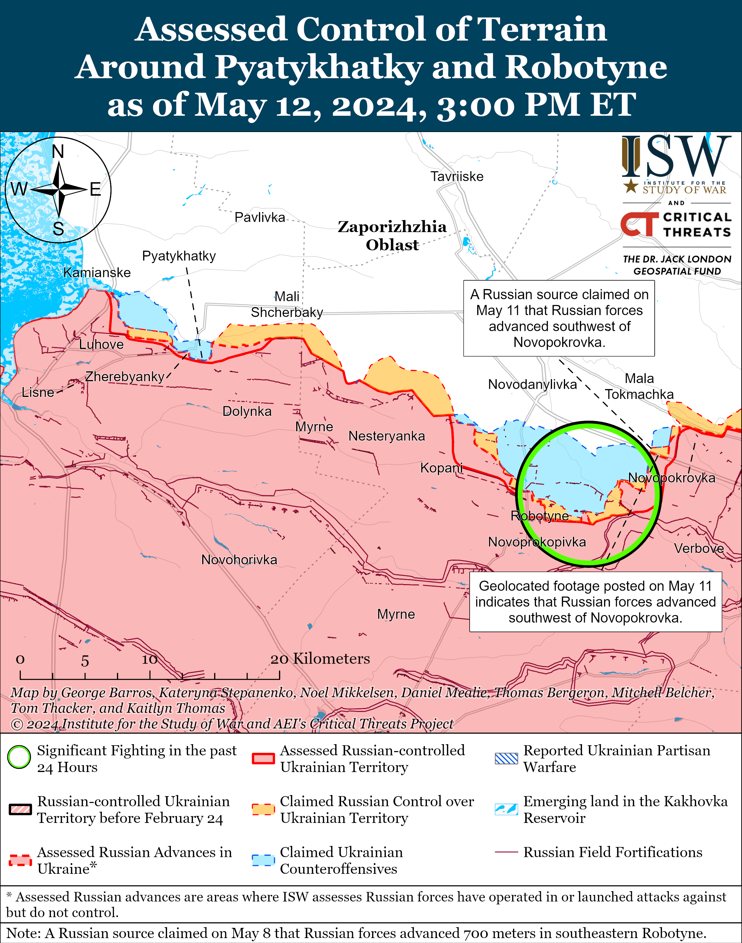 Оккупанты давят в Харьковской области, но ВСУ проводят контратаки: карты ISW