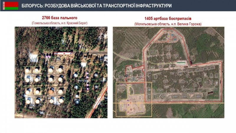 Zelenskyy shows maps of Belarus building border facilities for Russia’s war against Ukraine