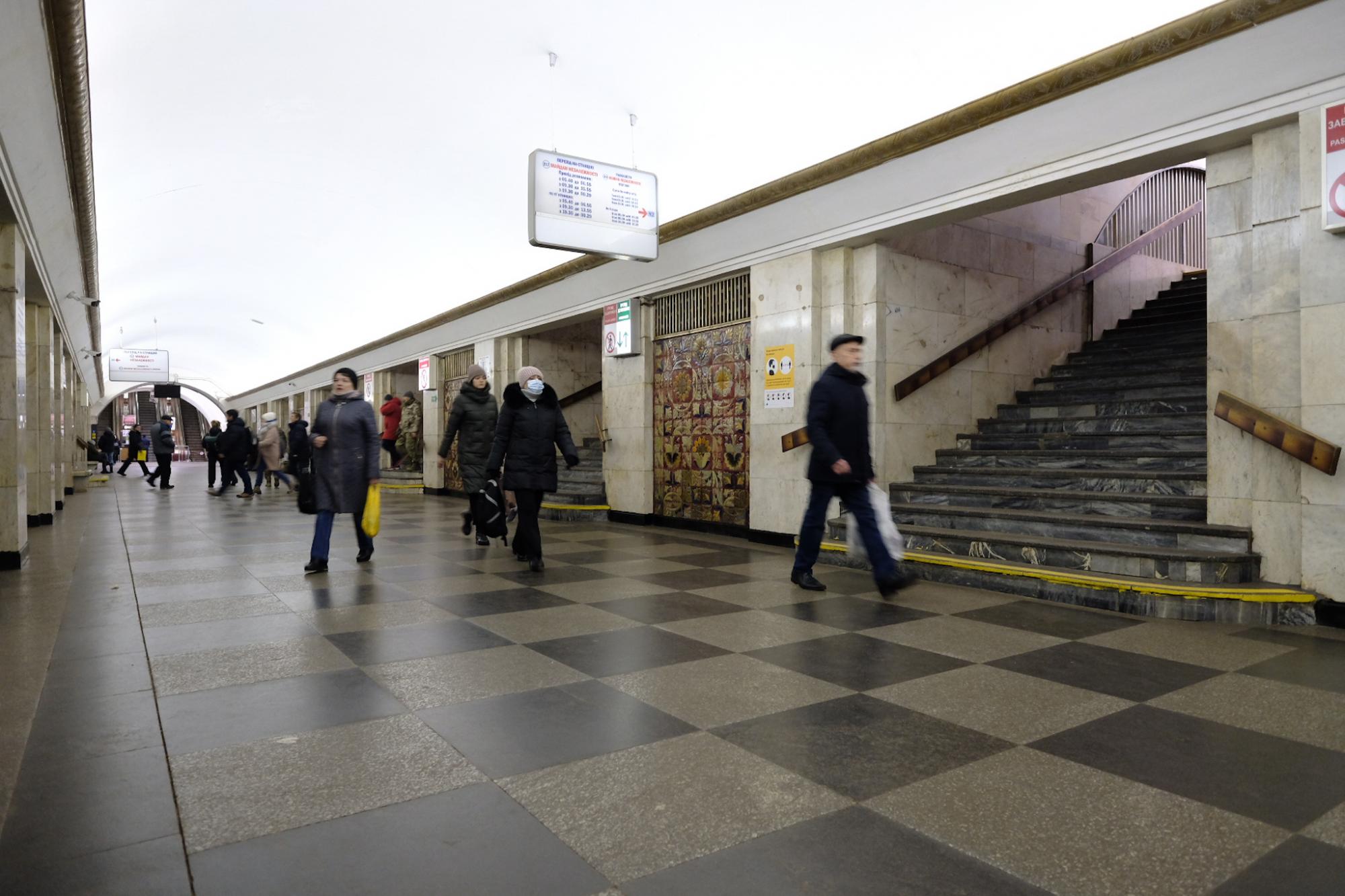 Первые фото со станций метро &quot;Крещатик&quot; и &quot;Майдан Независимости&quot;, которые снова работают