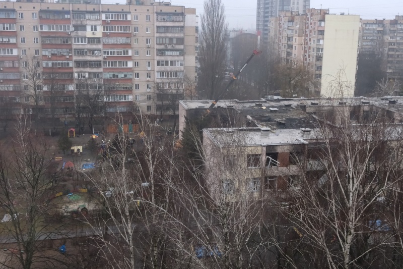 &quot;Тут все горело&quot;: Как жилой двор в Броварах пережил аварию вертолета с руководством МВД