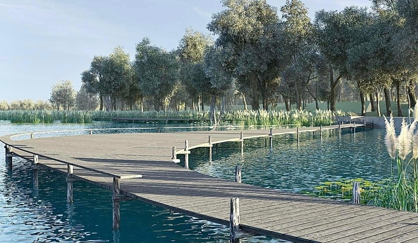 В Киеве обустроят новый парк &quot;Дикий Левый&quot;. Вот первые фото проекта