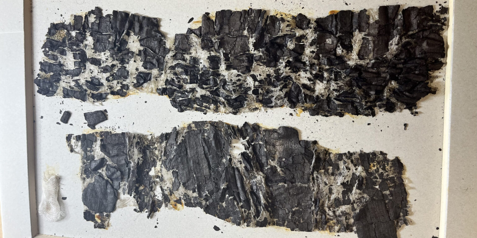 He is almost 2000 years old! AI helped students decipher a burnt scroll of the Roman Empire