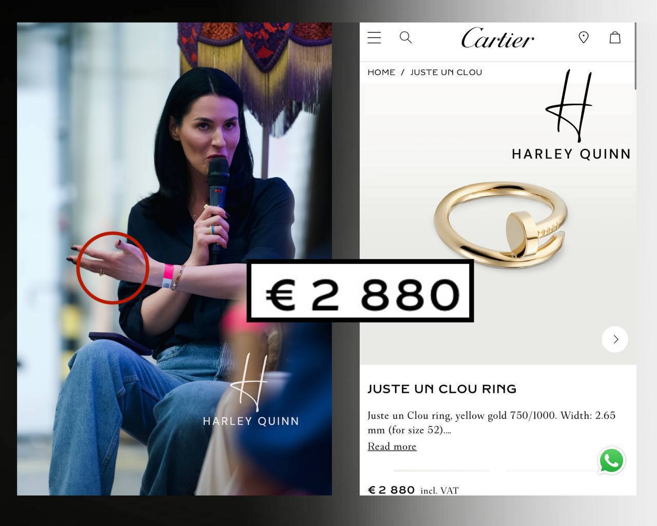 &quot;Королева лицемерия&quot;. Ефросинина нарвалась на хейт из-за украшений от Cartier