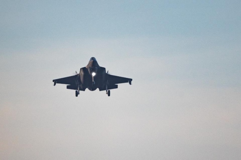 Norwegian F-35s intercept group of Russian bombers in High North