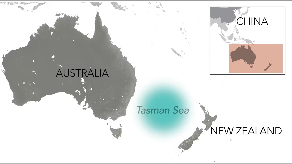 Китай проводить навчання за участю військових кораблів поблизу Австралії