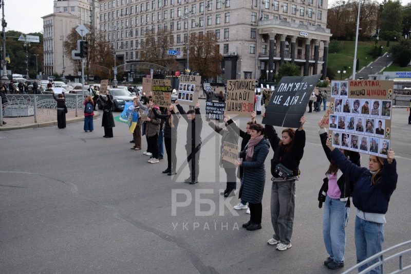Defenders Day in Ukraine: 'Remember the cost' action takes over Kyiv city center