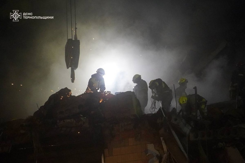 Russian strike on Ternopil: 14 people remain unaccounted for