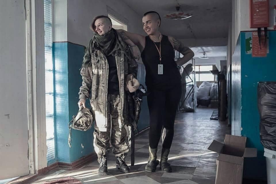 Фото: Катерина під час АТО і ротації на Херсонщині (надав Рух VETERANKA) "Всі ми зустрінемось на фронті": історії захисників, для яких війна стала частиною життя