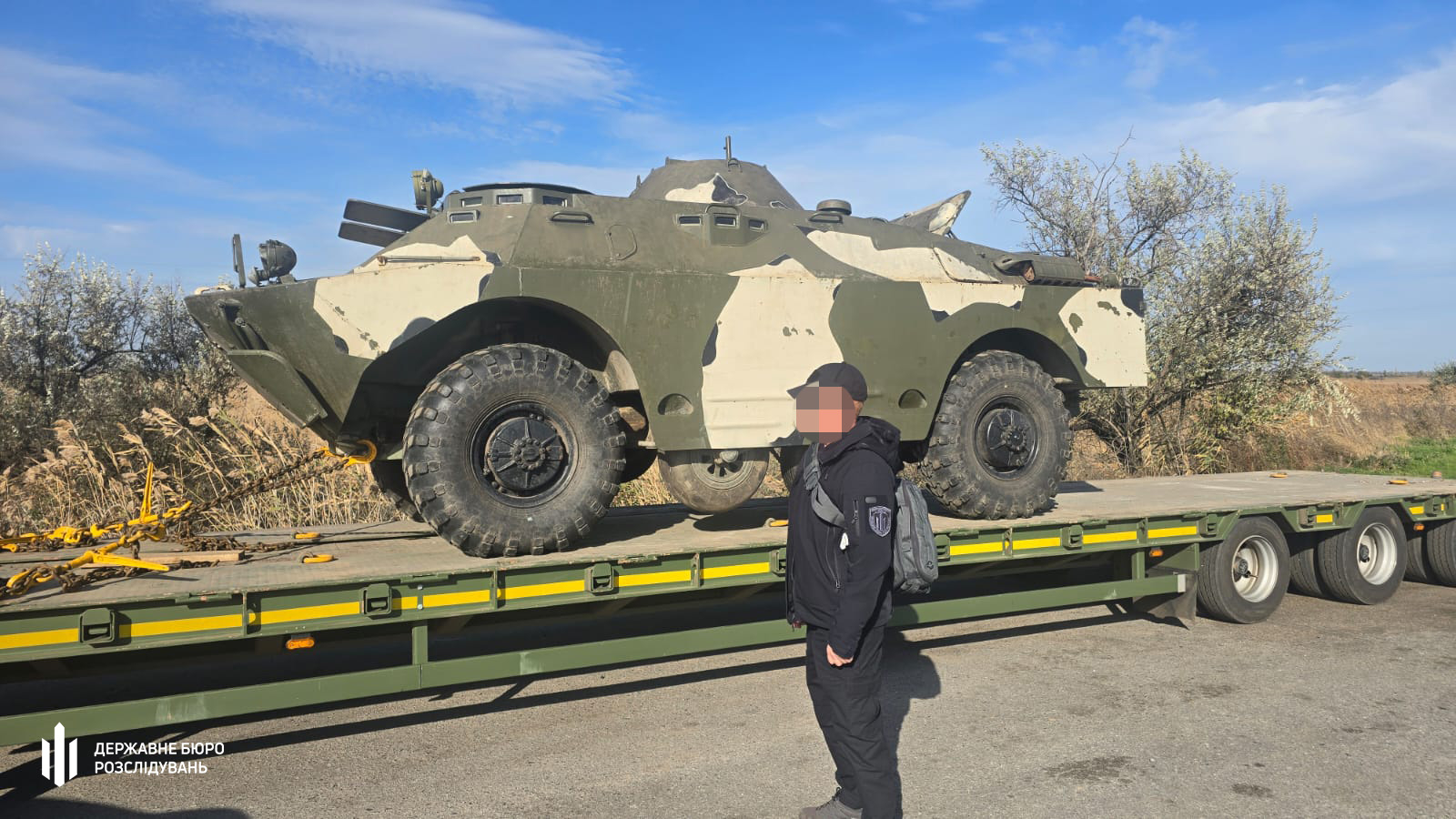 Продавал бронемашину БРДМ-2 и взрывчатку: ГБР задержало бывшего подполковника ВСУ