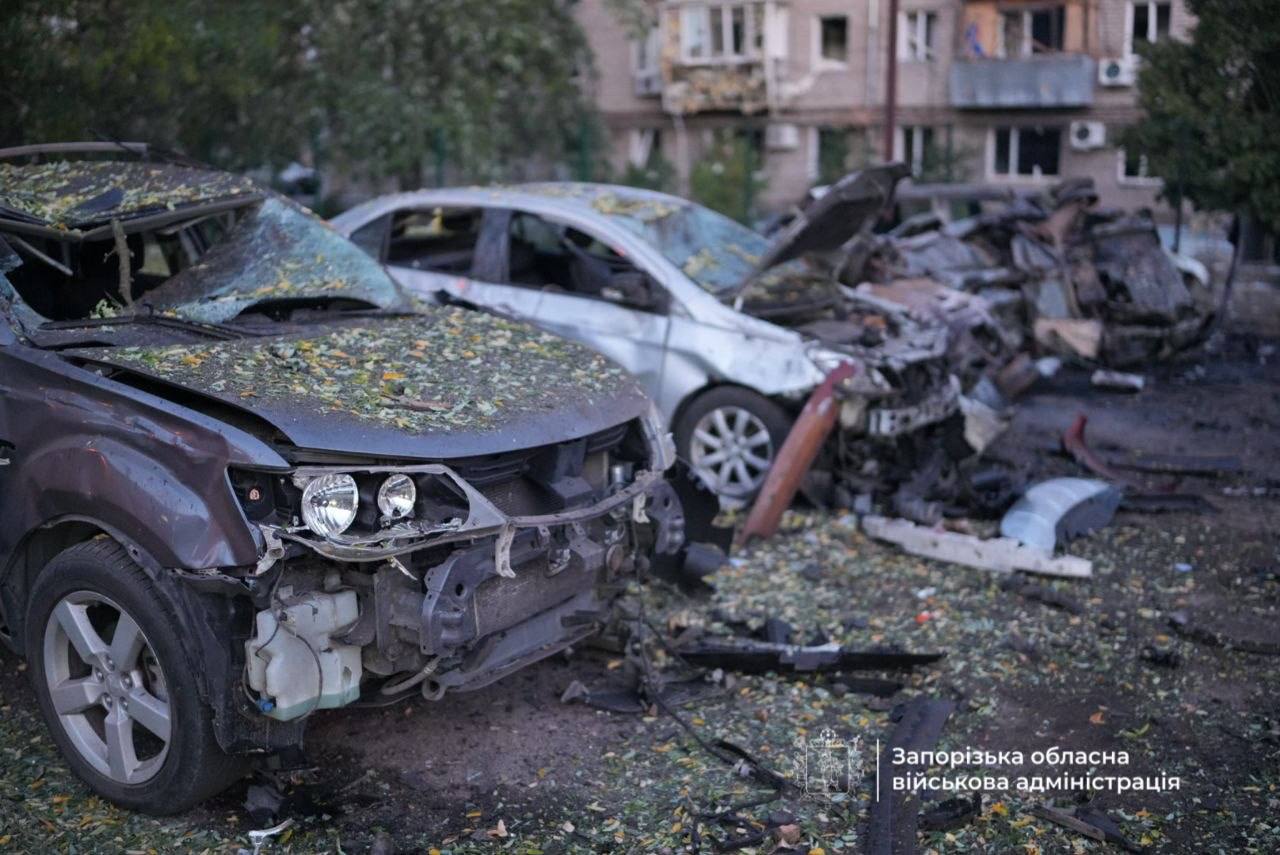 РФ завдала удар по Запоріжжю, є жертва та поранені
