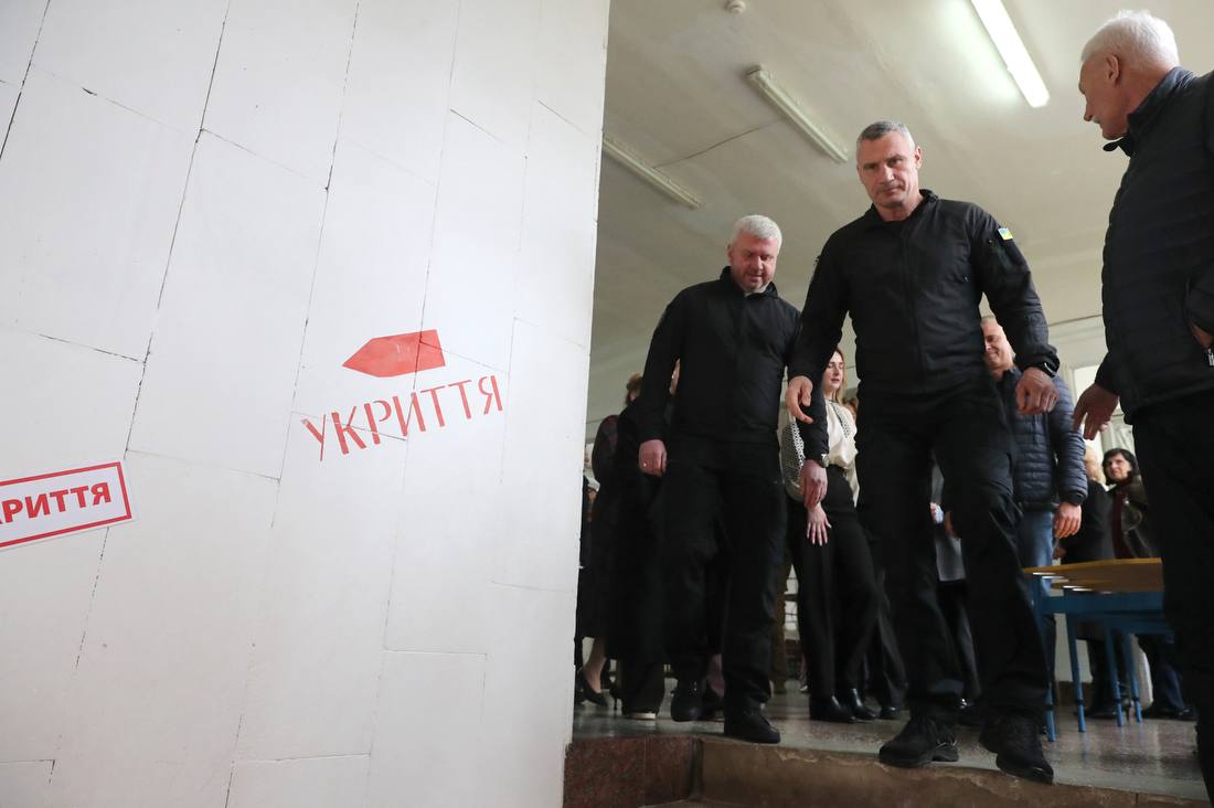 Як виглядає оновлена школа в Солом'янському районі (фото: t.me/vitaliy_klitschko) Щоб діти могли вчитися: у Києві відремонтували укриття в 76 закладах освіти