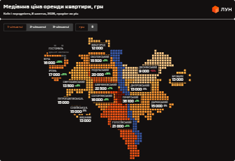 До 36 тисяч гривень за 1-кімнатну квартиру: скільки коштує оренда в Києві і де найдешевше