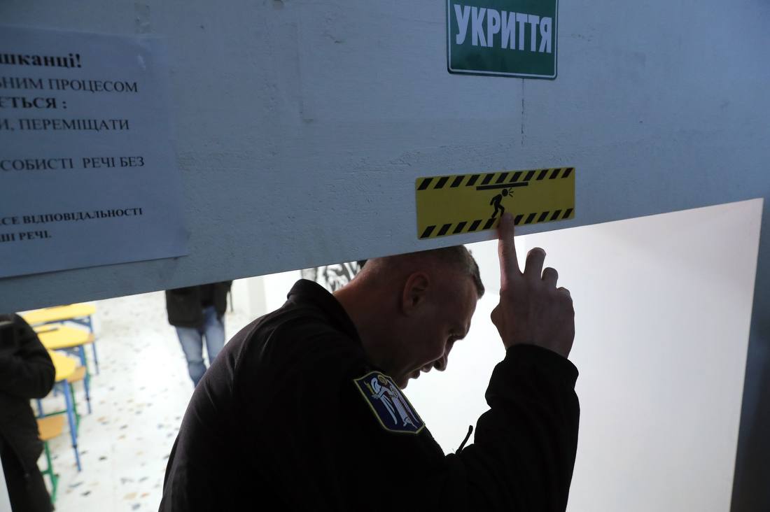 Як виглядає оновлена школа в Солом'янському районі (фото: t.me/vitaliy_klitschko) Щоб діти могли вчитися: у Києві відремонтували укриття в 76 закладах освіти