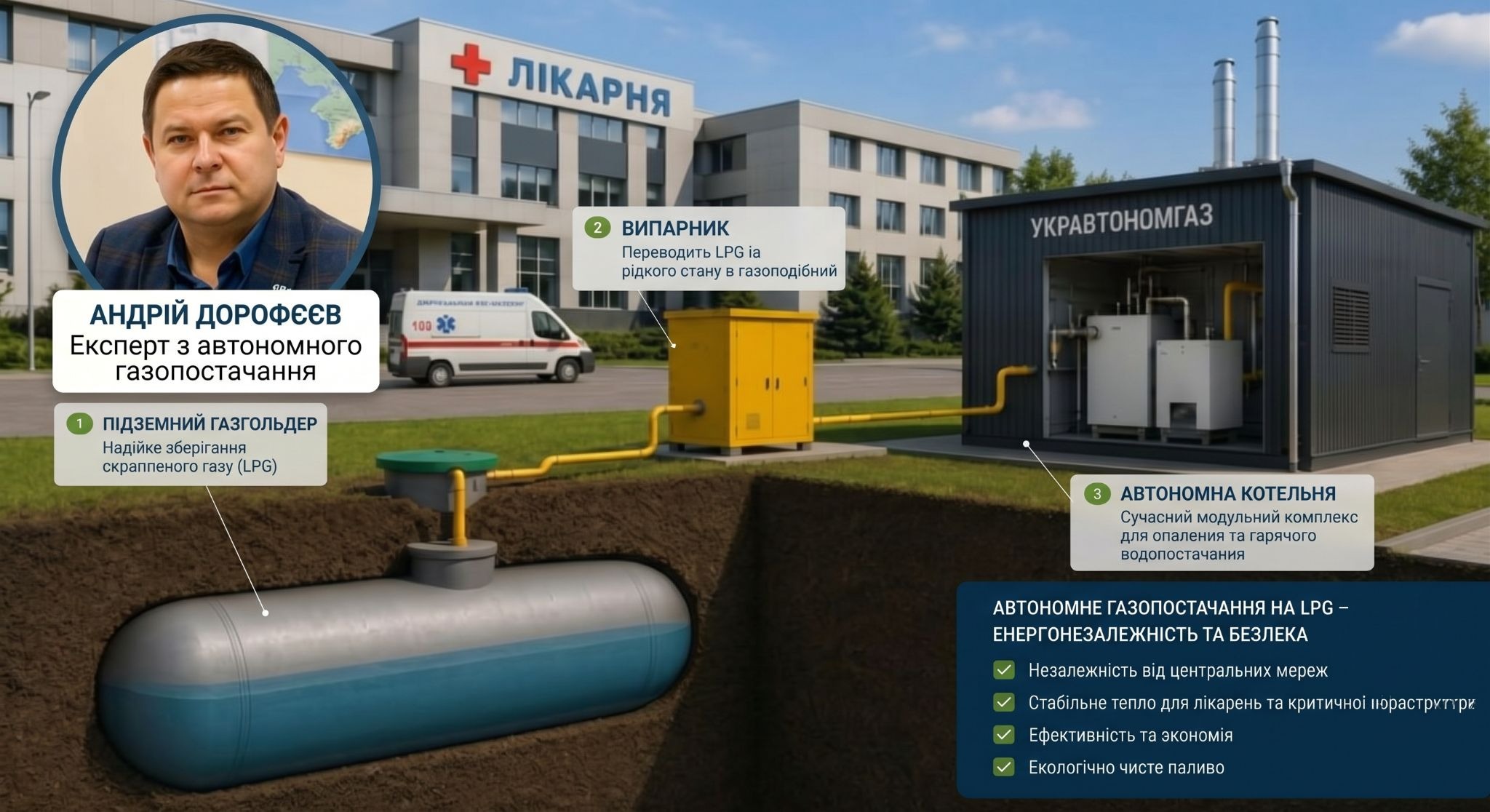 Укравтономгаз, Андрей Дорофеев
