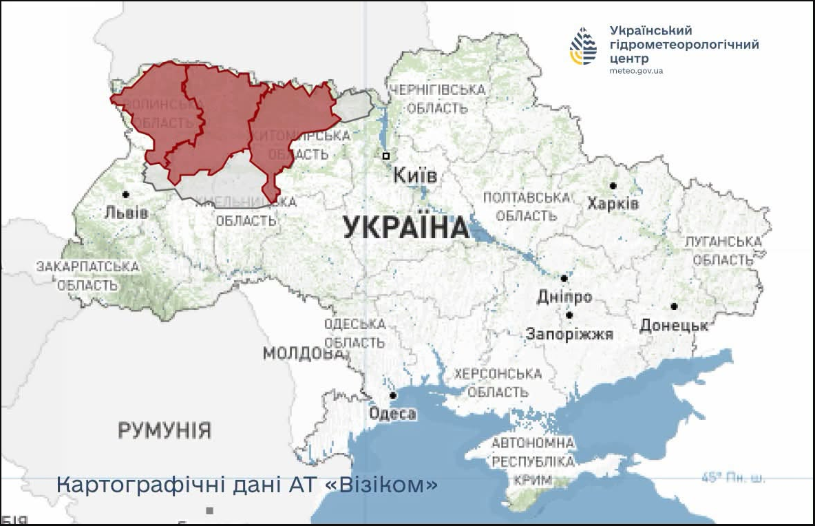 На річках у чотирьох областях критично мало води: УкрГМЦ оголосив найвищий рівень небезпеки