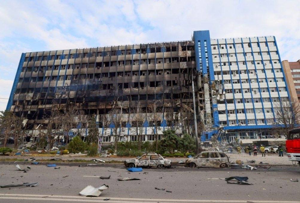 Дрони атакували центри зв’язку в окупованих Луганську та Донецьку (фото)