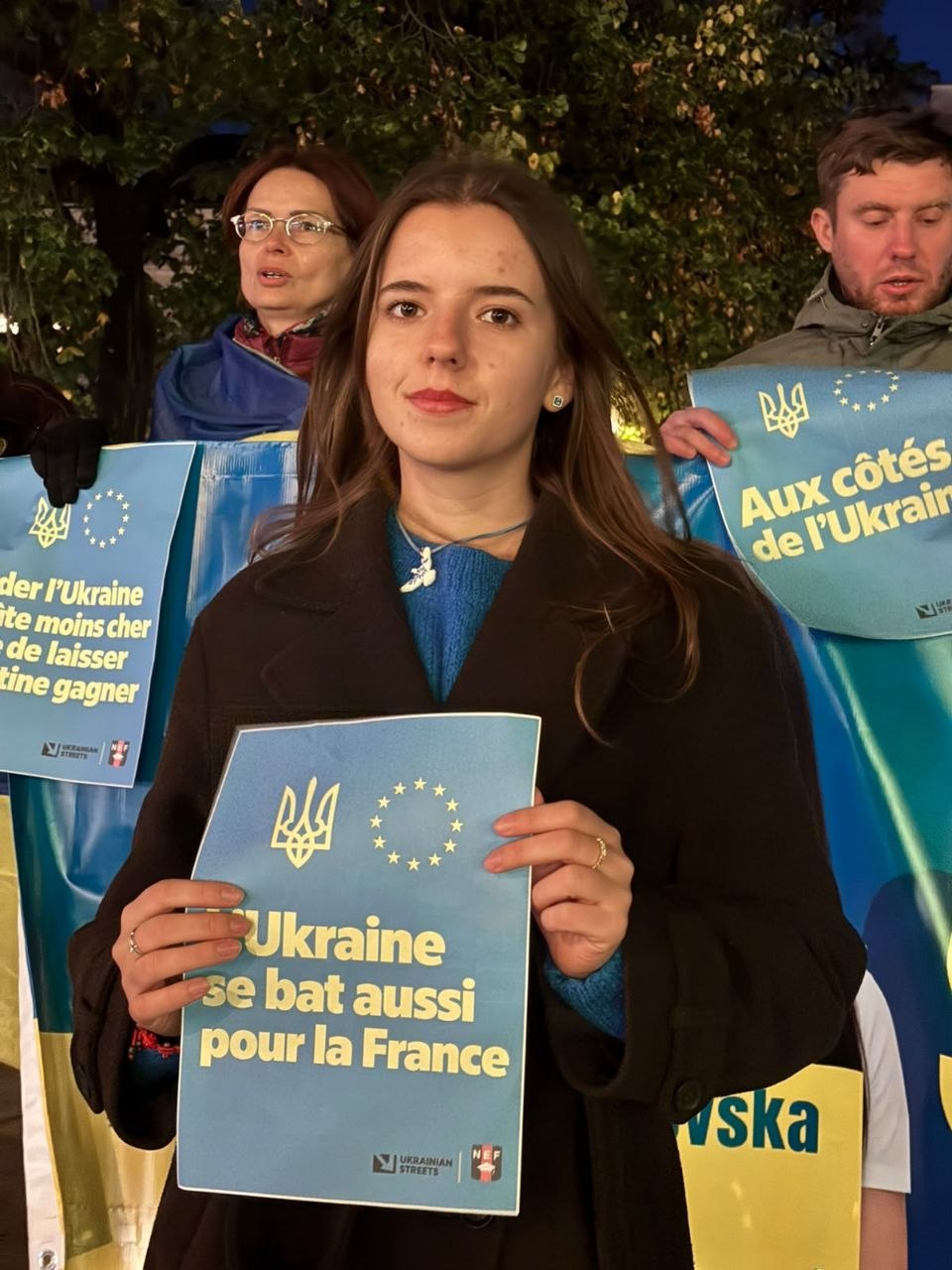 У Парижі українці та французи вийшли на мітинг на підтримку України (фото)