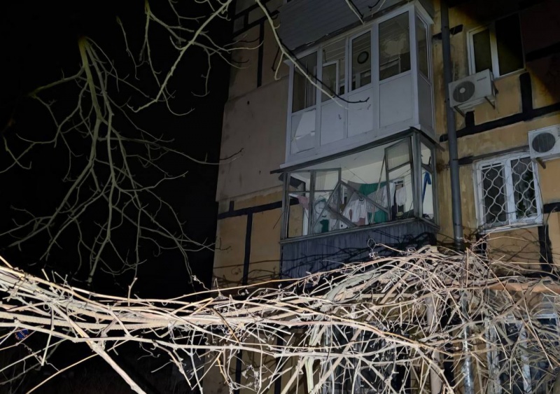 Russian drones strike Dnipro, homes damaged and children hurt