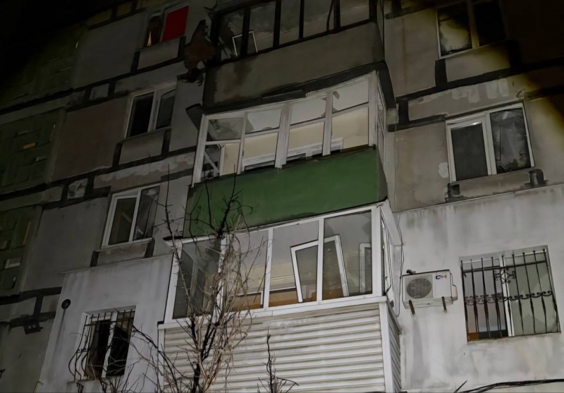 Russian drones strike Dnipro, homes damaged and children hurt