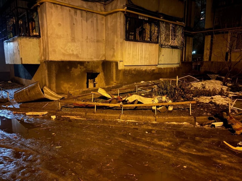 Russian drones strike Dnipro, homes damaged and children hurt