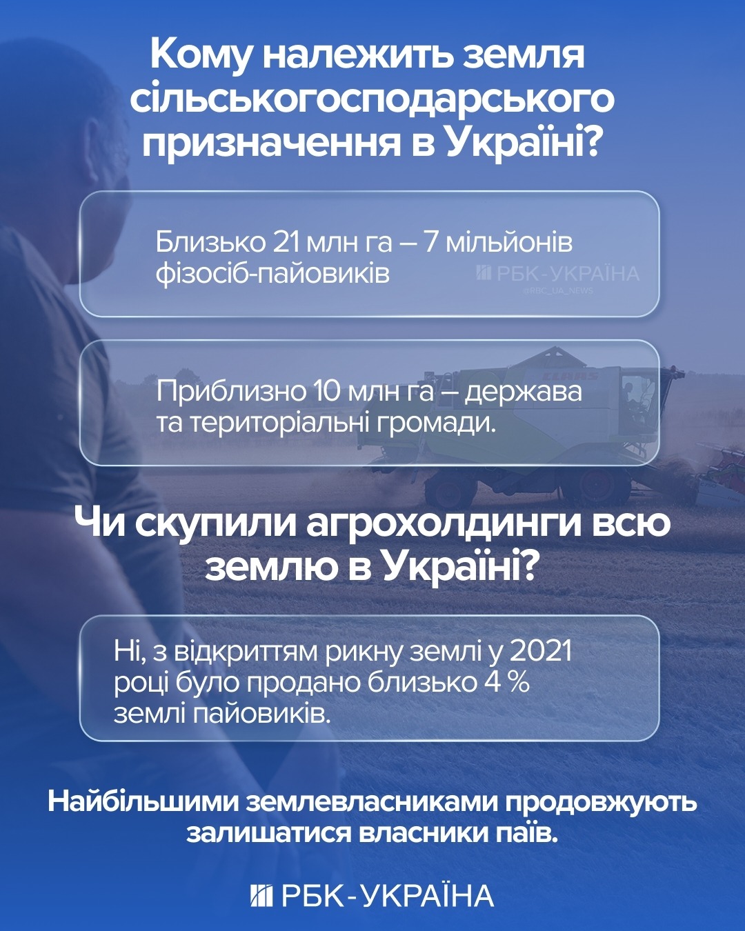 Володарі землі. Кому належать чорноземи в Україні та чи можна зараз отримати два гектари