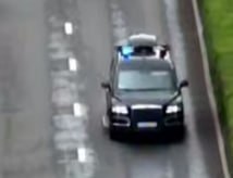 Putin arrives for talks with ally backed by heavily armed convoy: Footage