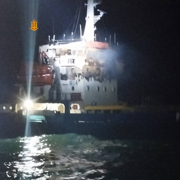 Russian drone hits Turkish-owned cargo ship in Black Sea, crew injured