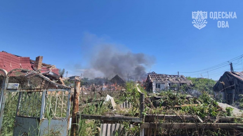 Missile slams into homes in Odesa region, leaving wounded