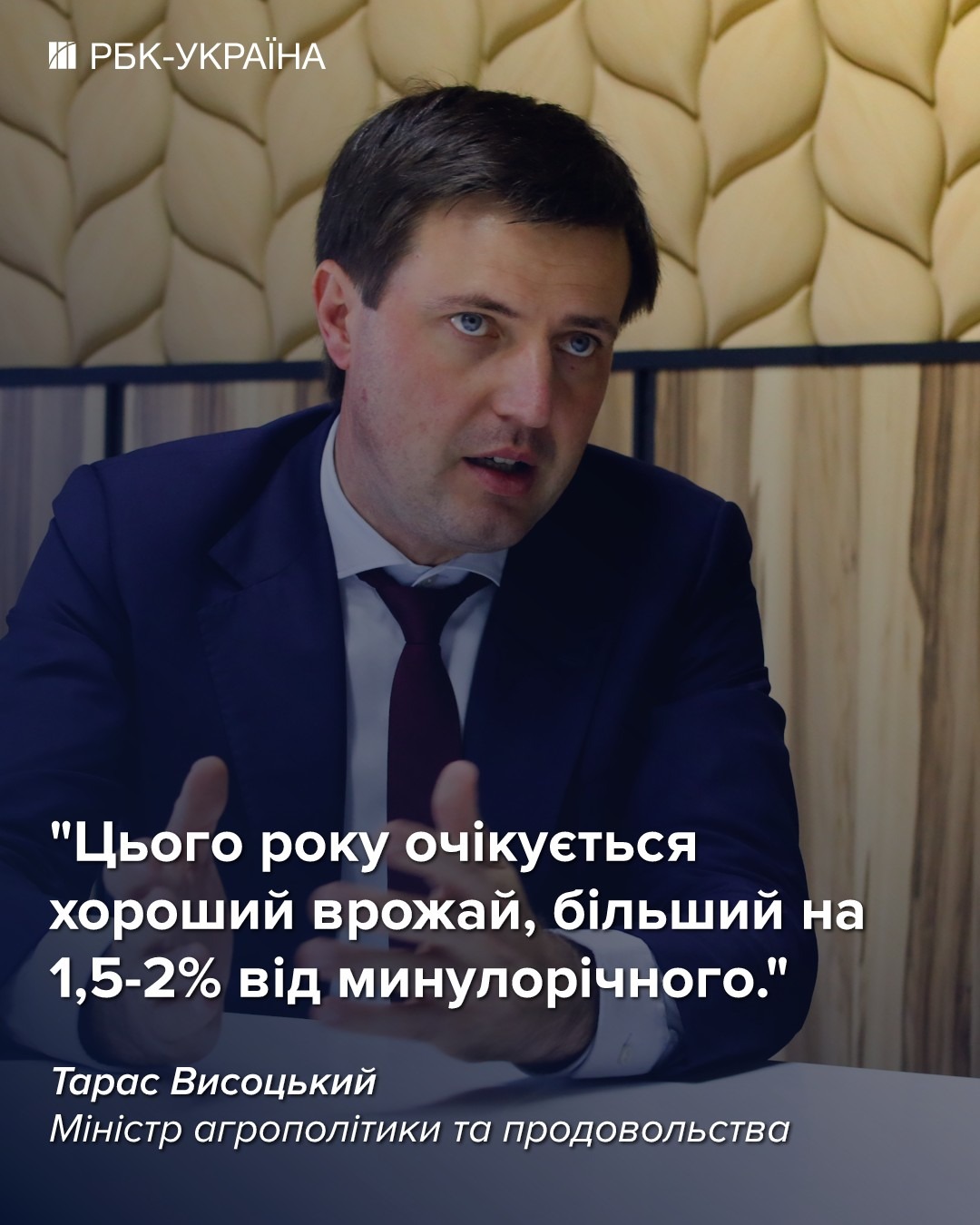 Дефіцит продуктів можливий лише через проблеми з доставкою: Тарас Висоцький, Мінагро