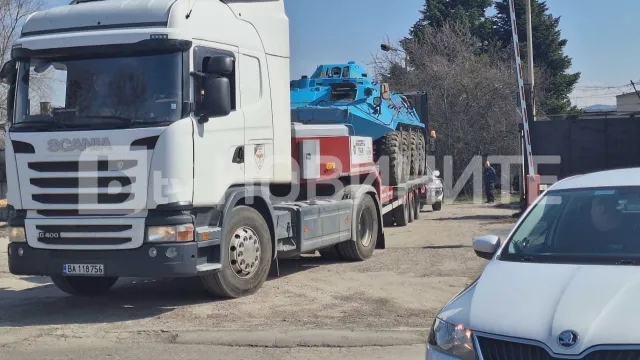 Правительство Болгарии начало отправку обещанных бронетранспортеров в Украину. 1