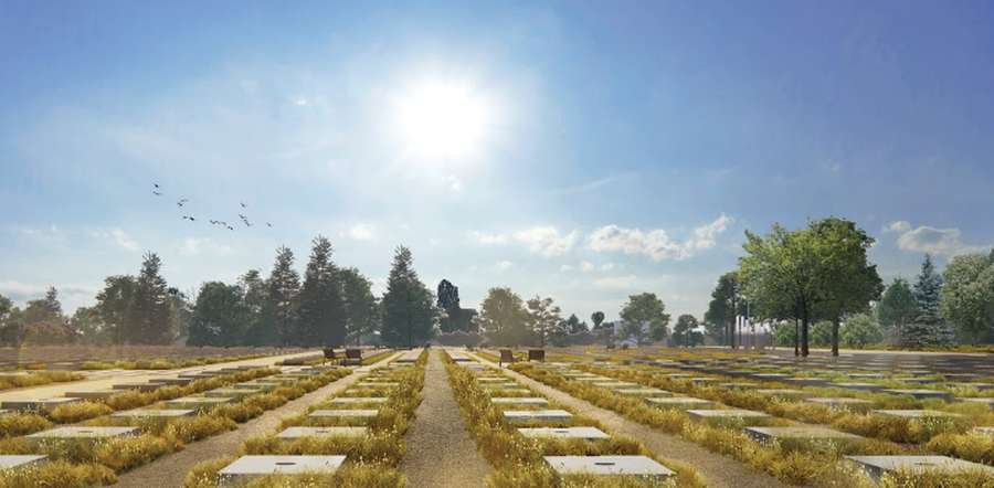 Больше напоминает сквер, чем кладбище: создали особенные проекты для военных захоронений (фото)
