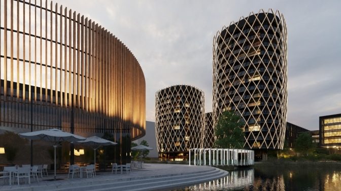 Смотрите, как будут выглядеть новые офисные центры во Львове (фото)