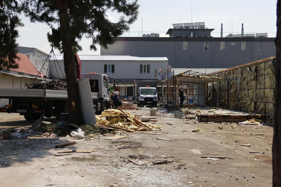 У Києві повністю &quot;зачистили&quot; ринок &quot;Юність&quot;: пішла епоха (фото)